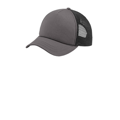 Custom Embroidered Port Authority ® 5-Panel Twill Foam Trucker Cap - C936