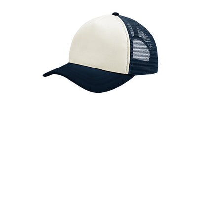 Custom Embroidered Port Authority ® 5-Panel Twill Foam Trucker Cap - C936