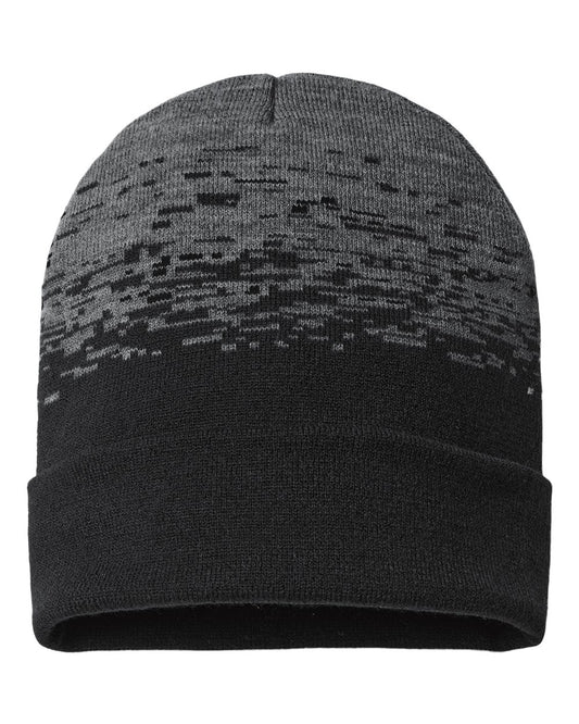 Custom Embroidered CAP AMERICA - USA-Made Static Cuffed Beanie
