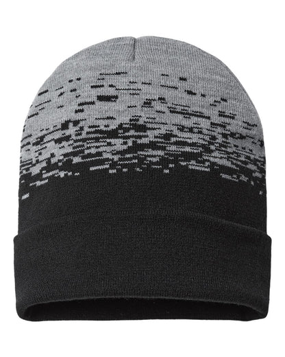 Custom Embroidered CAP AMERICA - USA-Made Static Cuffed Beanie
