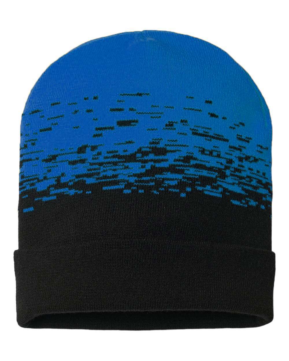 Custom Embroidered CAP AMERICA - USA-Made Static Cuffed Beanie