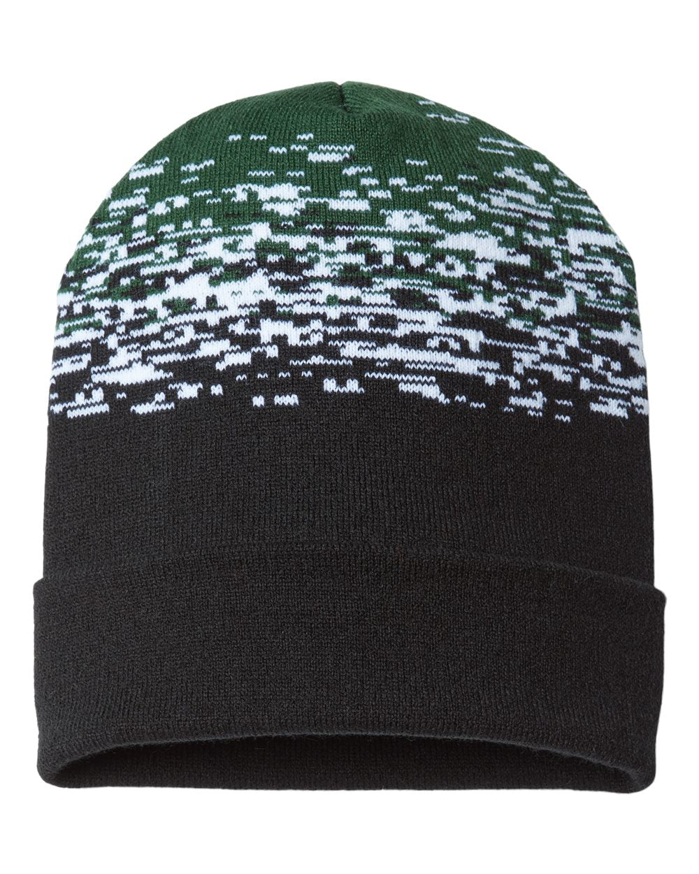 Custom Embroidered CAP AMERICA - USA-Made Static Cuffed Beanie