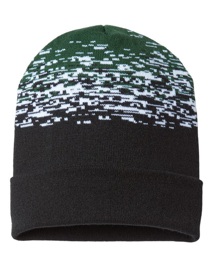 Custom Embroidered CAP AMERICA - USA-Made Static Cuffed Beanie