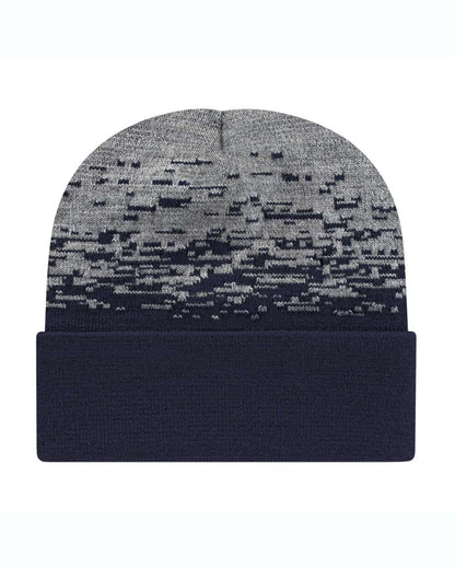 Custom Embroidered CAP AMERICA - USA-Made Static Cuffed Beanie
