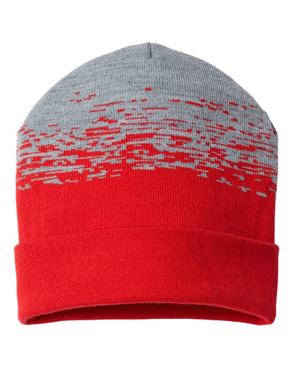 Custom Embroidered CAP AMERICA - USA-Made Static Cuffed Beanie