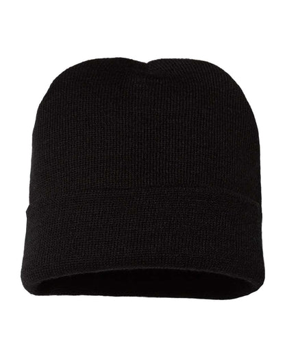 Custom Embroidered CAP AMERICA - USA-Made 12" Cuffed Beanie