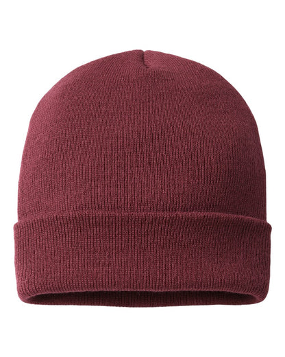Custom Embroidered CAP AMERICA - USA-Made 12" Cuffed Beanie