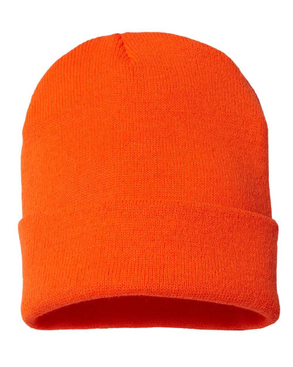 Custom Embroidered CAP AMERICA - USA-Made 12" Cuffed Beanie