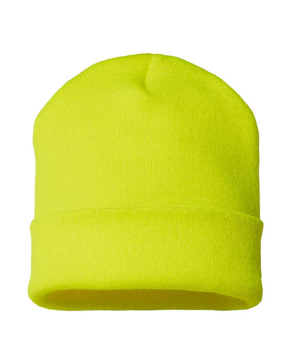 Custom Embroidered CAP AMERICA - USA-Made 12" Cuffed Beanie