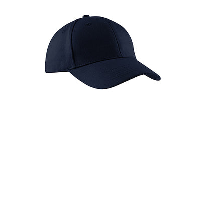 Custom Embroidered Port & Co. ®Brushed Twill Cap - CP82