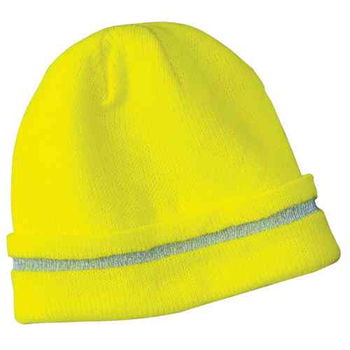 Custom Embroidered CornerStone® - Enhanced Vis Beanie