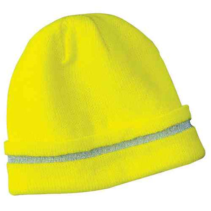 Custom Embroidered CornerStone® - Enhanced Vis Beanie