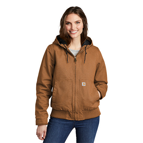 Custom Embroidered Carhartt® Women’s Washed Duck Active Jac - CT104053