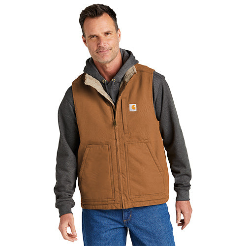 Custom Embroidered Carhartt® Sherpa-Lined Mock Neck Vest - CT104277