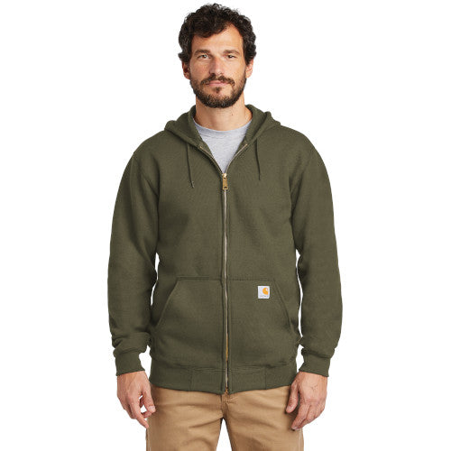 Custom Embroidered Carhartt® Midweight Zippered Hoodie - CTK122