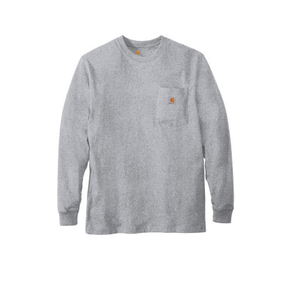 Custom Embroidered Carhartt® Workwear Pocket Long Sleeve T-Shirt - CTK126