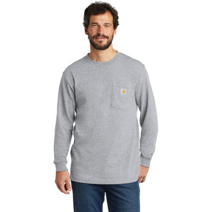 Custom Embroidered Carhartt® Workwear Pocket Long Sleeve T-Shirt - CTK126