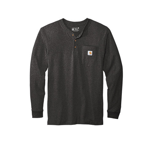Custom Embroidered Carhartt® Long Sleeve Henley - CTK128