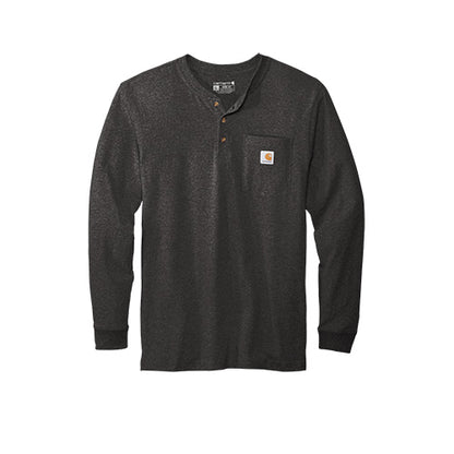 Custom Embroidered Carhartt® Long Sleeve Henley - CTK128