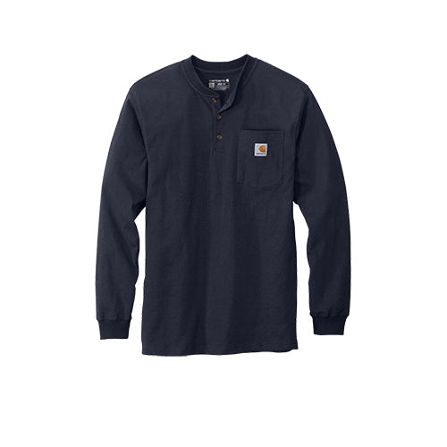 Custom Embroidered Carhartt® Long Sleeve Henley - CTK128