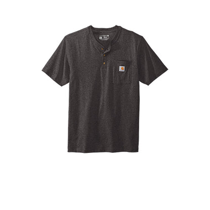 Custom Embroidered Carhartt® Short Sleeve Henley - CTK84