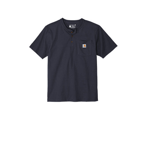Custom Embroidered Carhartt® Short Sleeve Henley - CTK84