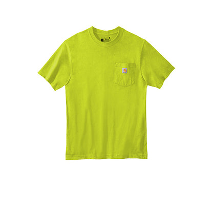 Custom Embroidered Carhartt ® 100% Cotton Pocket T-Shirt - CTK87