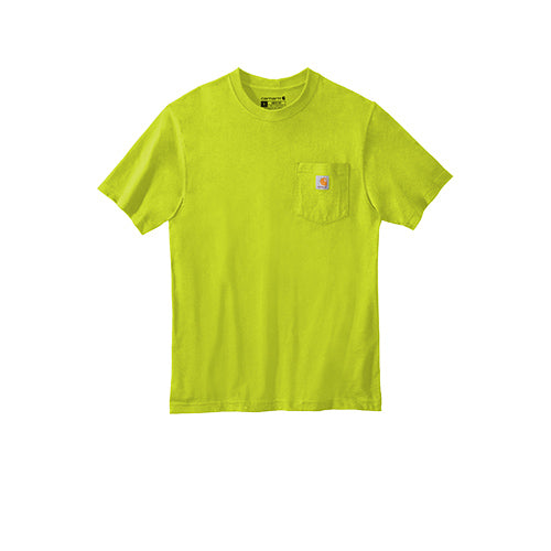 Custom Embroidered Carhartt ® 100% Cotton Pocket T-Shirt - CTK87