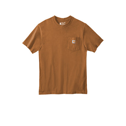 Custom Embroidered Carhartt ® 100% Cotton Pocket T-Shirt - CTK87