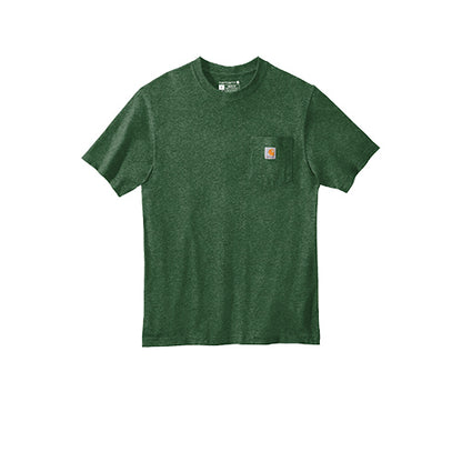Custom Embroidered Carhartt ® 100% Cotton Pocket T-Shirt - CTK87