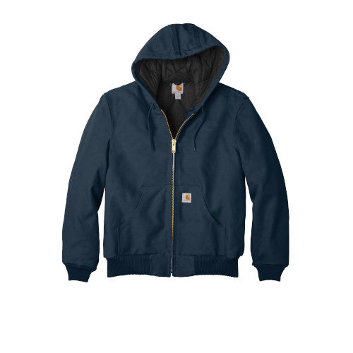 Custom Embroidered Carhartt ® Flannel-Lined Active Duck Jac - CTSJ140