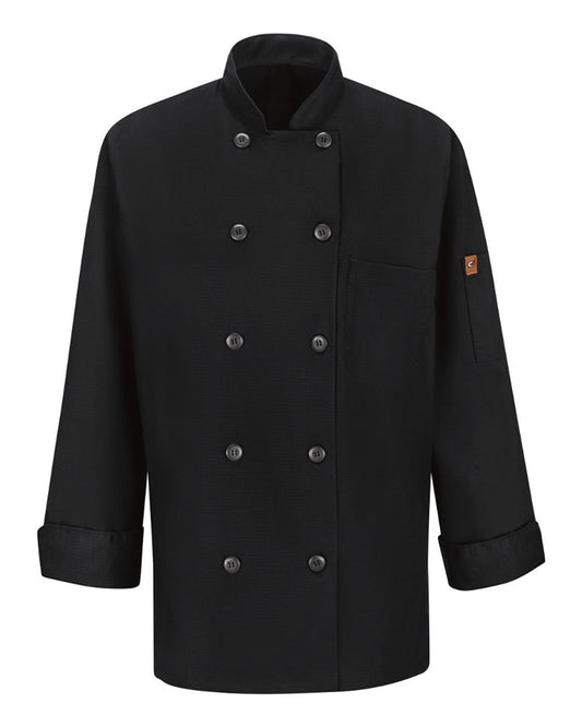 Custom Embroidered Chef Designs - Mimix™ Chef Coat with OilBlok