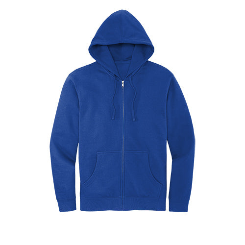 Custom Embroidered District® V.I.T.™ Fleece Full-Zip Hoodie - DT6102
