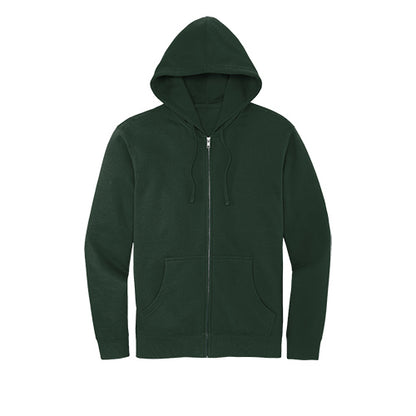 Custom Embroidered District® V.I.T.™ Fleece Full-Zip Hoodie - DT6102