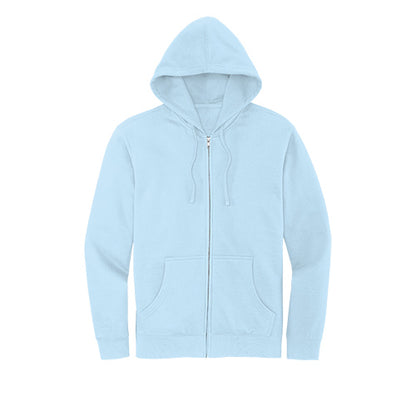 Custom Embroidered District® V.I.T.™ Fleece Full-Zip Hoodie - DT6102