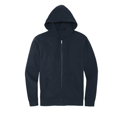 Custom Embroidered District® V.I.T.™ Fleece Full-Zip Hoodie - DT6102