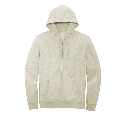 Custom Embroidered District® V.I.T.™ Fleece Full-Zip Hoodie - DT6102