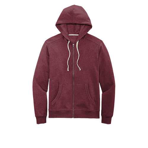 Custom Embroidered District® Re-Fleece™ Full-Zip Hoodie - DT8102