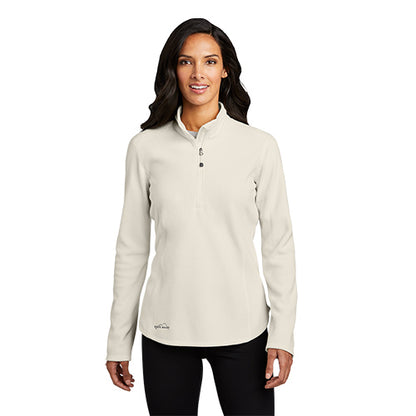 Custom Embroidered Eddie Bauer® Ladies 1/2-Zip Microfleece Jacket - EB227