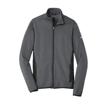 Custom Embroidered Eddie Bauer® Full-Zip Heather Stretch Fleece Jacket - EB238