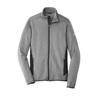Custom Embroidered Eddie Bauer® Full-Zip Heather Stretch Fleece Jacket - EB238