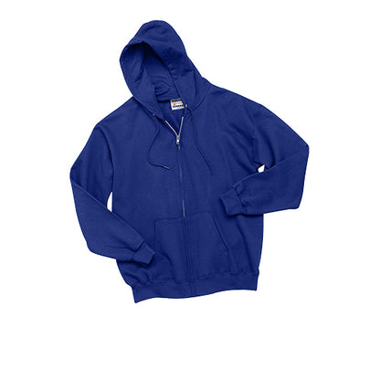 Custom Embroidered Hanes® Ultimate Cotton® - Full-Zip Hooded Sweatshirt - F283