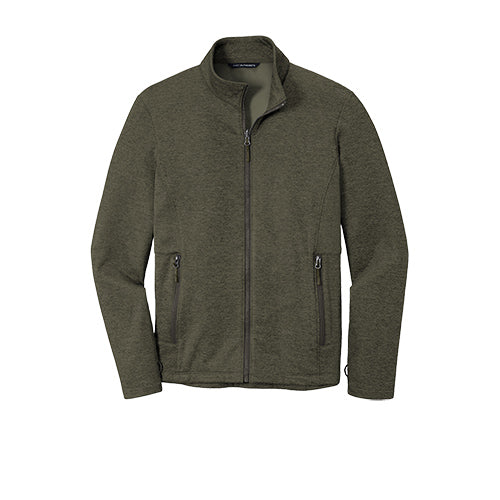 Custom Embroidered Port Authority® Collective Striated Fleece Jacket - F905