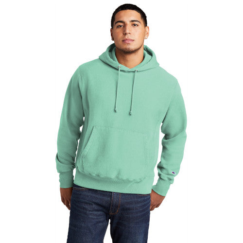 Custom Embroidered Champion ® Reverse Weave ® Garment-Dyed Hoodie - GDS101