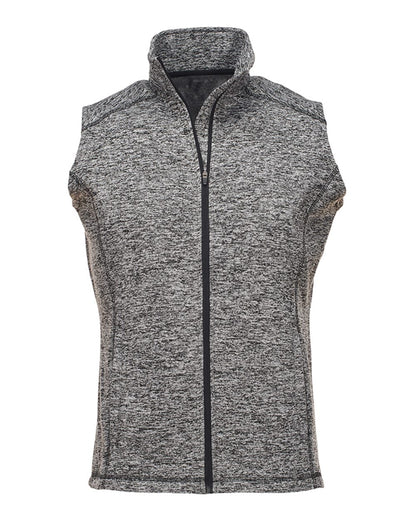 Custom Embroidered J. America - Cosmic Fleece Vest - JA8631