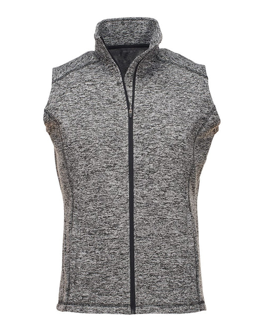 Custom Embroidered J. America - Cosmic Fleece Vest - JA8631