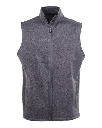 Custom Embroidered J. America - Cosmic Fleece Vest - JA8631