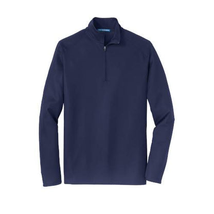 Custom Embroidered Port Authority® Pinpoint Mesh 1/2-Zip - K806