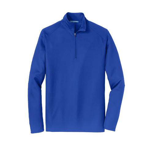 Custom Embroidered Port Authority® Pinpoint Mesh 1/2-Zip - K806