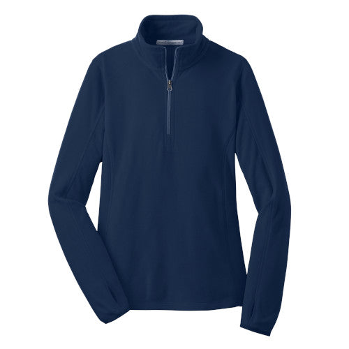 Custom Embroidered Port Authority® Ladies Microfleece 1/2-Zip Pullover - L224